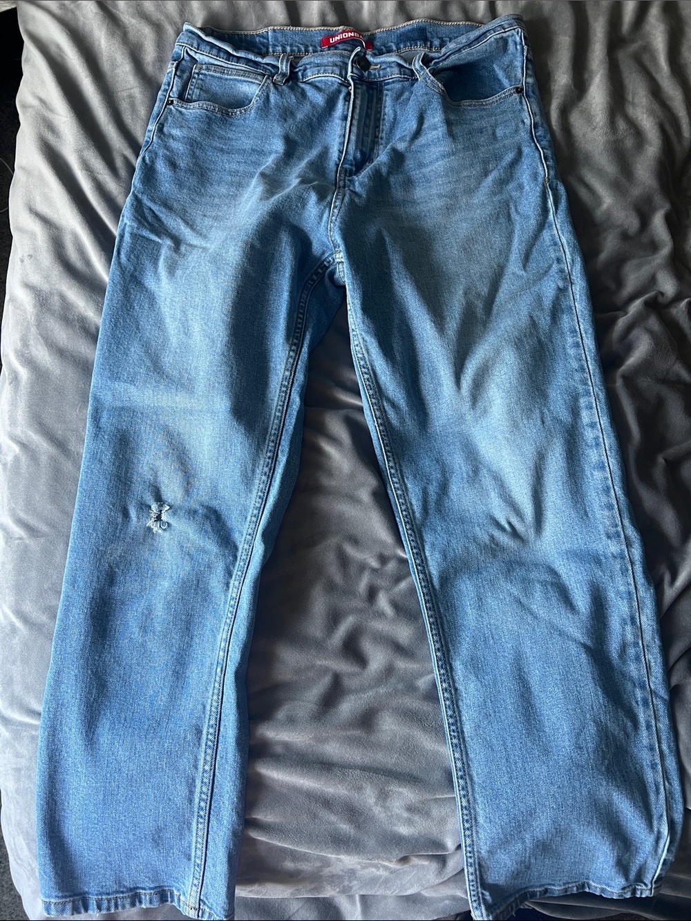 UNIONBAY Light Blue Straight Leg Jeans